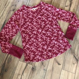 Knox Rose Pink Patterned Sweatshirt